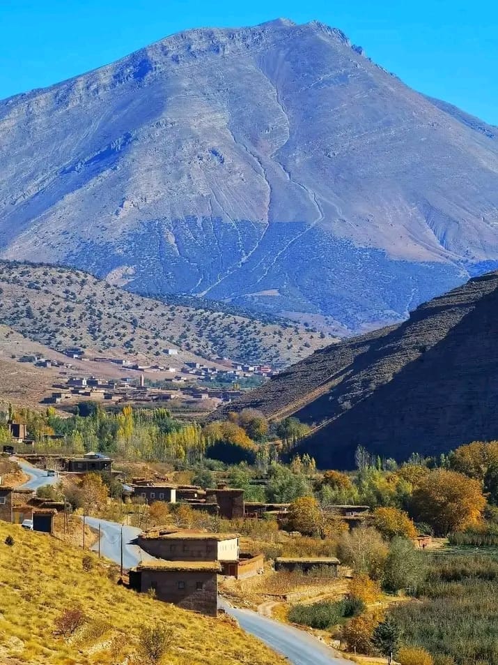 Paysage marocain spectaculaire
